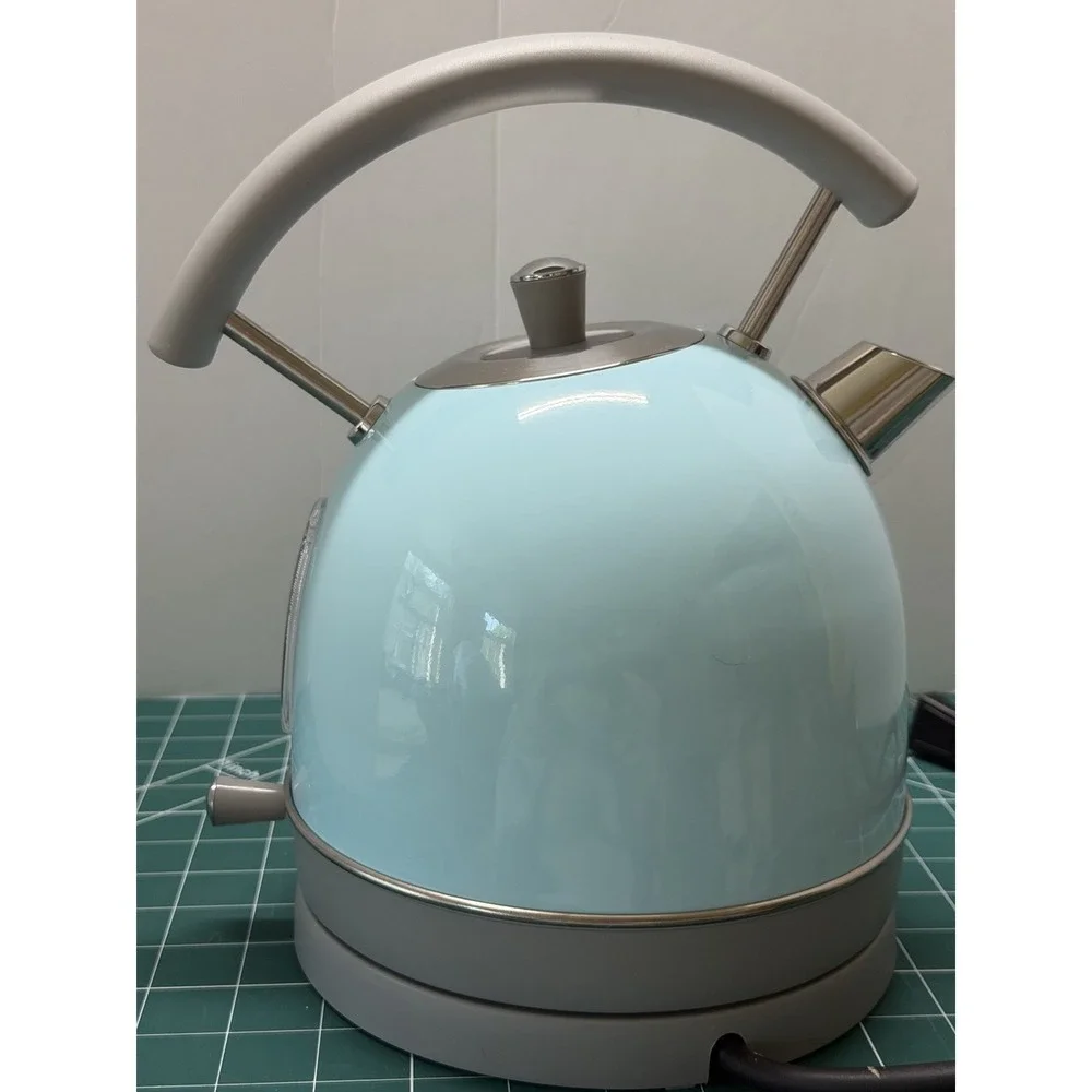 West‎ Bend Electric Kettle Retro-Styled Stainless Steel 1500 Watts